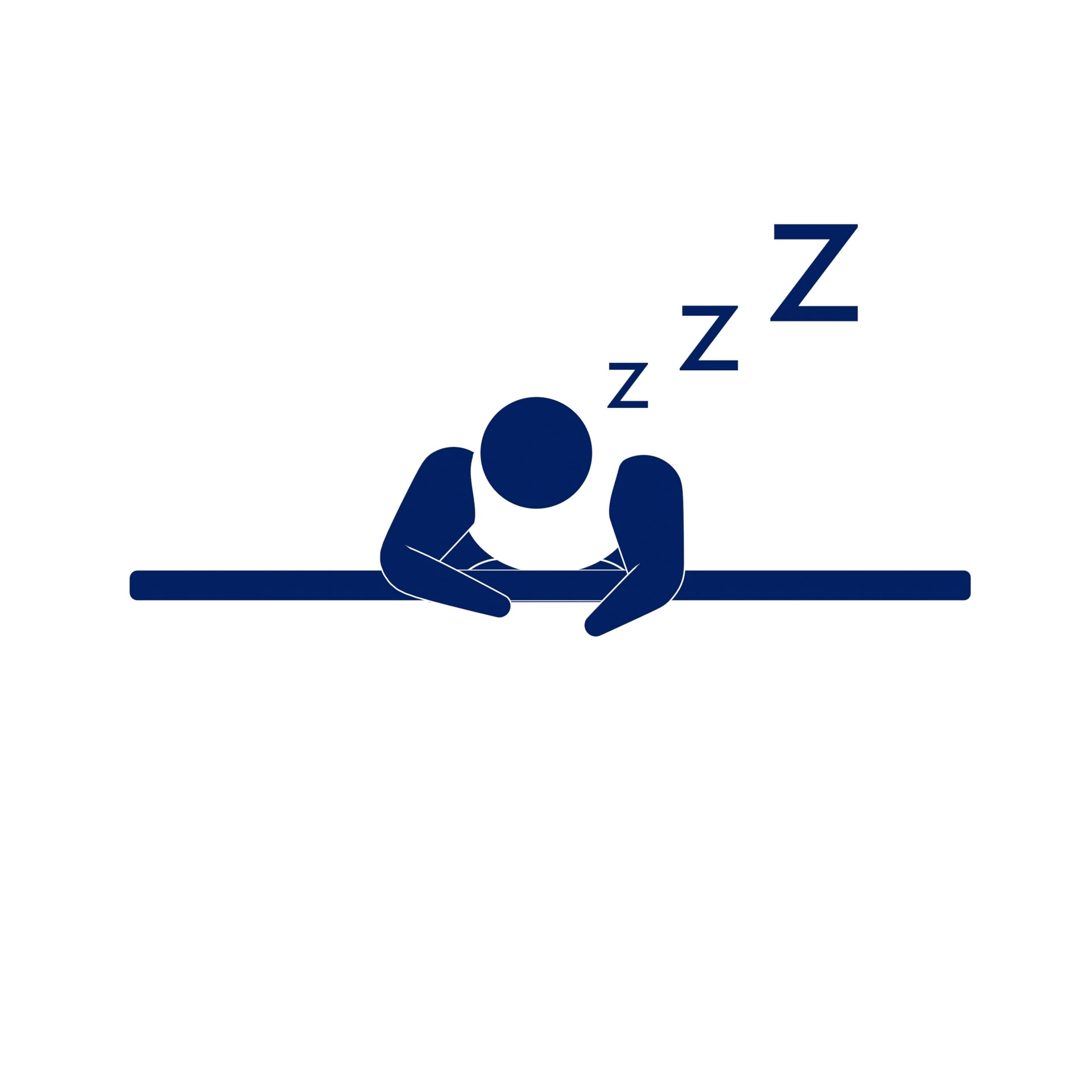 Highschool Pictogram Sleep